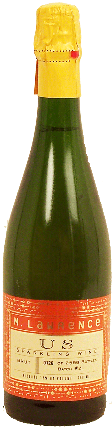 M. Lawrence US brut, sparkling wine, 12% alc. by vol. Full-Size Picture